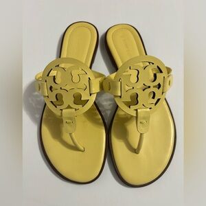 🌸Tory Burch Miller yellow sandals 🌸